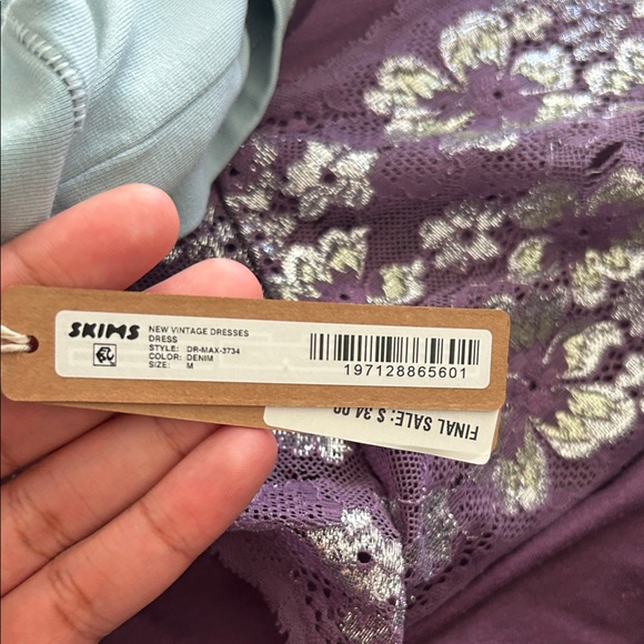 SKIMS Light Blue Halter Dress - Picture 7 of 7